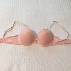 Pink Lace Bra